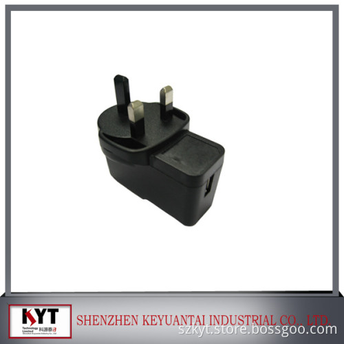 12V 1A 12W series wall mount power adapter with Eu power plug, CE, Rohs, FCC, CB certified adapter